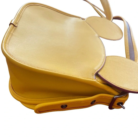 Coach x Disney Patricia Saddle Mickey Mouse Ears Crossbody Bag Authentic - Picture 5 of 10